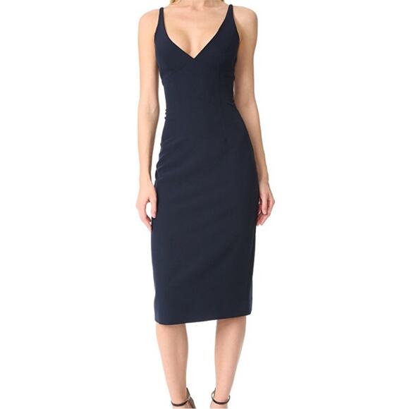 Milly Dresses & Skirts - NWT Milly Midi Dress in Navy Size 2